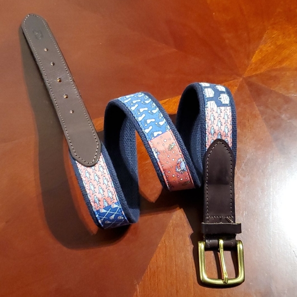Vineyard vines custom belts Clearance